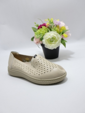 Klapki damskie na płaskim (36-41) JF708 BEIGE