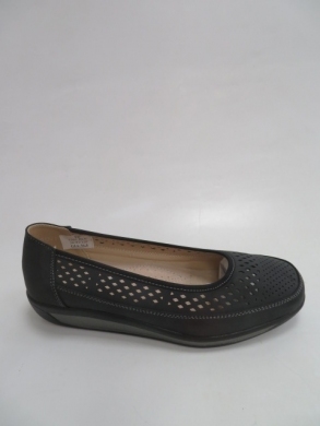 Baleriny Damskie na koturnie (36-41) 1561 BLACK