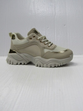 Buty sportowe damskie na płaskim (36-41) D232-29 BEIGE
