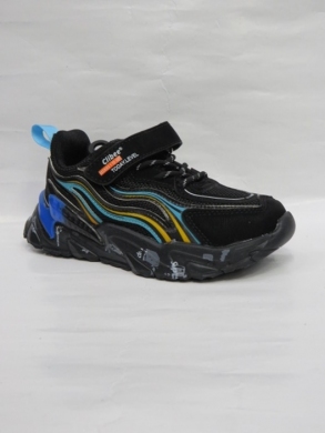 Buty sportowe chłopięce (26-31) L315 BLACK/LBLUE