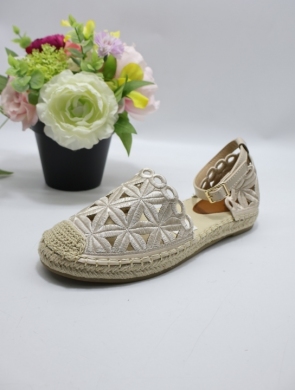 Sandały damskie na płaskim (36-41) LCQ-19 BEIGE