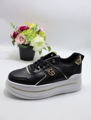 Buty sportowe damskie na płaskim (36-41) YY-30 BLACK