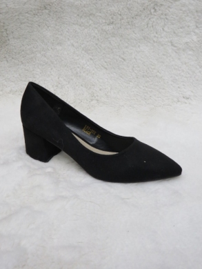 Czółenki damskie na obcasie (36-41) LE-325 BLACK