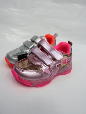 Buty sportowe dziewczęce (20-25) S027 LED MIX