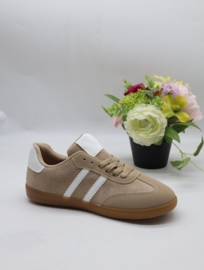 Buty sportowe damskie na płaskim (36-41) A-108 KHAKI