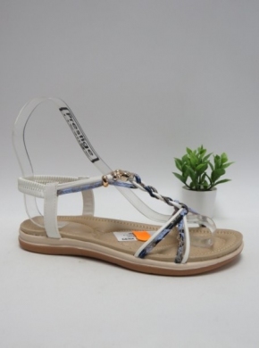 Sandały damskie na płaskim (36-41) FY6910 WHITE