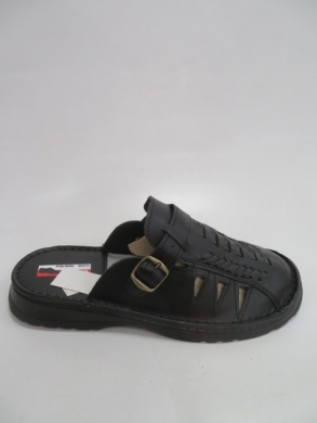 Klapki Męskie Skózrane (40-46) 027 BLACK