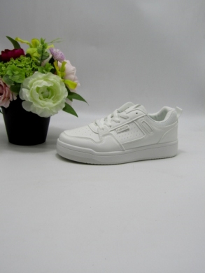 Buty sportowe damskie na płaskim (36-41) FZL-7 ALLWHITE