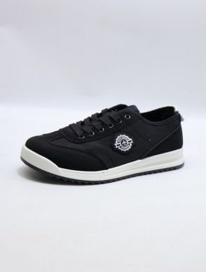 Buty sportowe damskie na płaskim (36-41) G25-3 BLACK