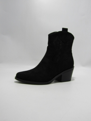 Botki damskie ocieplane na obcasie (36-41) AXHX-81 BLACK