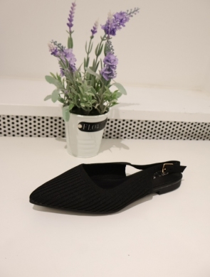 Sandały damskie na płaskim (36-41) BS32 BLACK