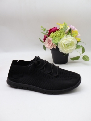 Buty sportowe damskie na płaskim (36-41) A-5 BLACK