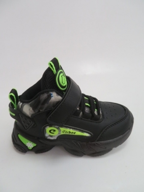 Buty sportowe Chłopięce (26-31) E79 BLACK/GREEN
