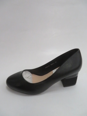 Czółenki damskie na obcasie (36-41) T6001 BLACK