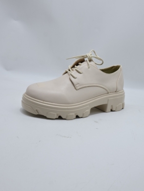 Półbuty damskie na płaskim (36-41) 6550-SD BEIGE