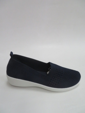 Tenisówki Damskie na koturnie (36-41) W809-2 DBLUE