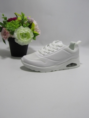 Buty sportowe damskie na płaskim (36-41) AF23-201 ALLWHITE