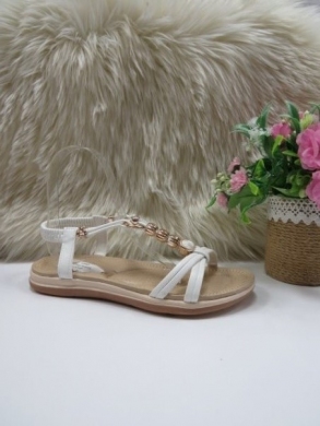 Sandały damskie na płaskim (36-41) FY7006 WHITE