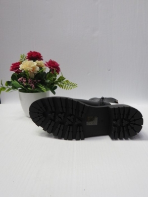 Botki damskie na płaskim (36-41) ZY001 BLACK