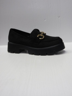 Mokasyny damskie na płaskim (36-41) YDF-18A BLACK