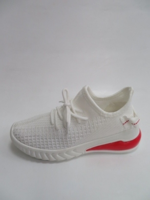 Buty sportowe damskie na płaskim (36-41) J7-1 WHITE