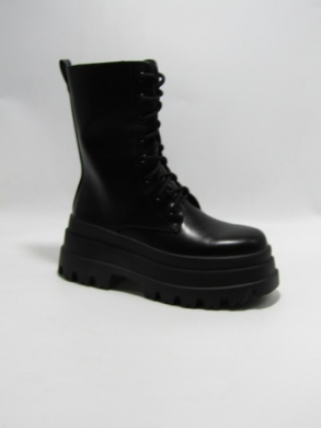 Botki damskie na płaskim (36-41) K382 BLACK