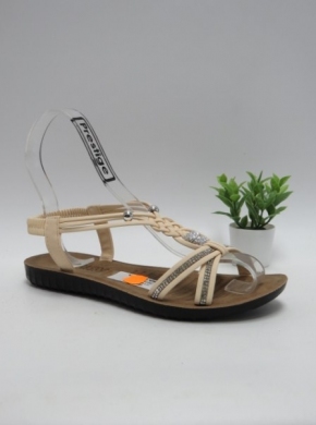 Sandały damskie na płaskim (36-41) FY6929 BEIGE