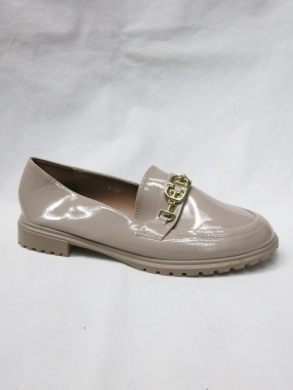Mokasyny damskie na płaskim (36-41) W-228 KHAKI