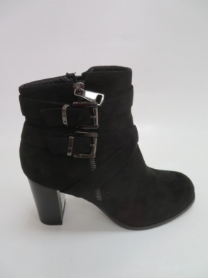 Botki damskie jesienne na obcasie (36-41) VQ-372 BLACK