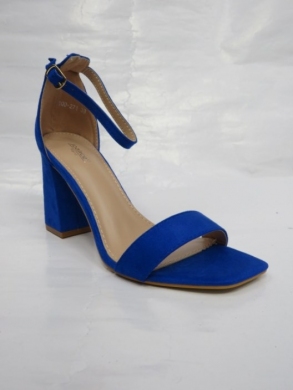 Sandały damskie na obcasie (36-41) 100-271 NAVY