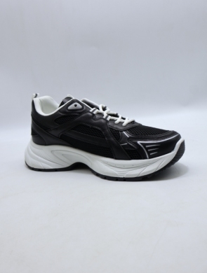 Buty sportowe damskie na płaskim (36-41) BK10-385 BLACK