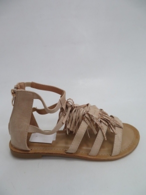 Sandały Damskie na płaskim (36-41) J81--1 BEIGE