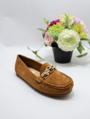 Mokasyny damskie na płaskim (36-41) JS113-3 CAMEL