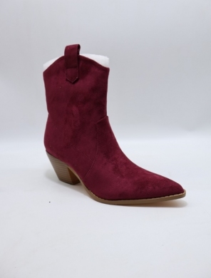 Botki damskie na obcasie (36-41) 181 WINE