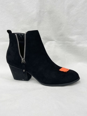 Botki damskie na obcasie (36-41) A-18 BLACK