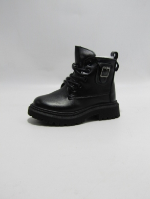 Botki dziewczęce ocieplane (25-30) 7361 BLACK