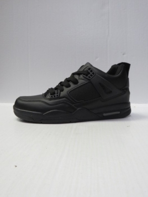 Buty sportowe młodzieżowe (36-41) W076 BLACK