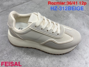 Buty sportowe damskie na płaskim (36-41) HZ-312