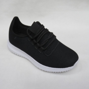 Buty sportowe damskie na płaskim (36-41) DN18-1 BLACK/WHITE
