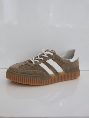 Buty sportowe damskie na płaskim (36-41) GD-XF-204 KHAKI