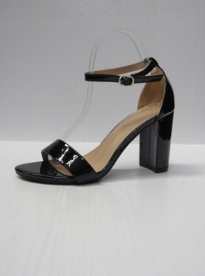 Sandały damskie na obcasie (36-41) 7-80 BLACK
