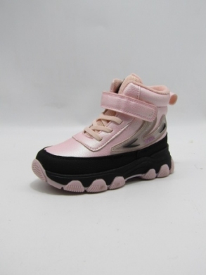 Botki dziewczęce ocieplane (26-31) HB355 PINK/BL