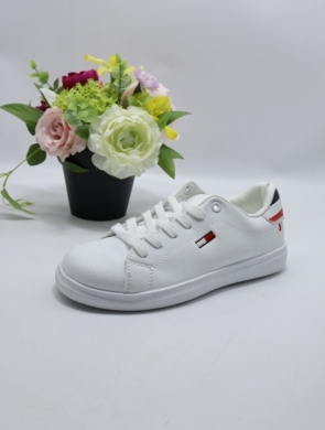 Buty sportowe damskie na płaskim (36-41) 3360 WHITE
