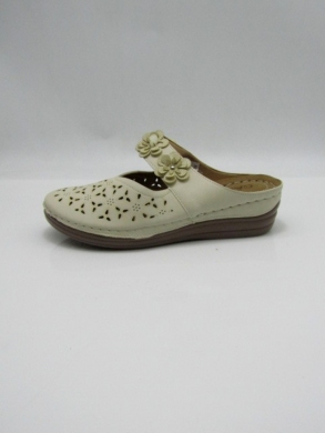 Klapki damskie na płaskim (36-41) 10675-5 BEIGE
