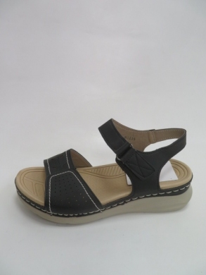 Sandały damskie na płaskim (36-41) B0235 BLACK