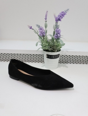 Baleriny damskie (36-41) 9799 BLACK