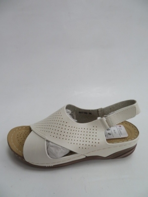 Sandały Damskie na koturnie (36-41) L17-62 WHITE