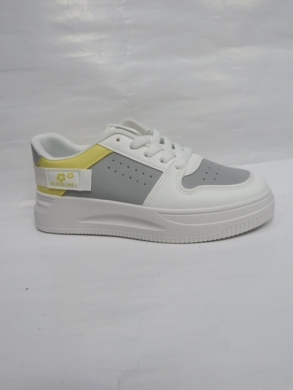 Buty sportowe damskie na płaskim (36-41) 6821-2 GREY