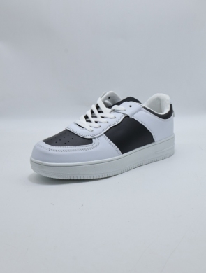 Buty sportowe damskie na płaskim (36-41) DW89-10 WHITE/BLACK