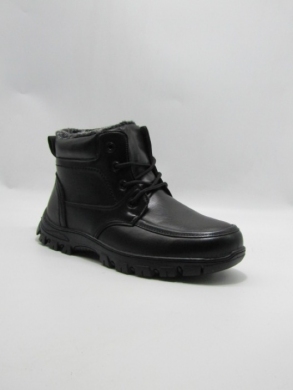 Botki męskie ocieplane (40-46) FL-13 BLACK